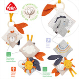 Stoffbuch Esel & Teddy