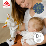 Schmusetuch-Handpuppe Giraffe