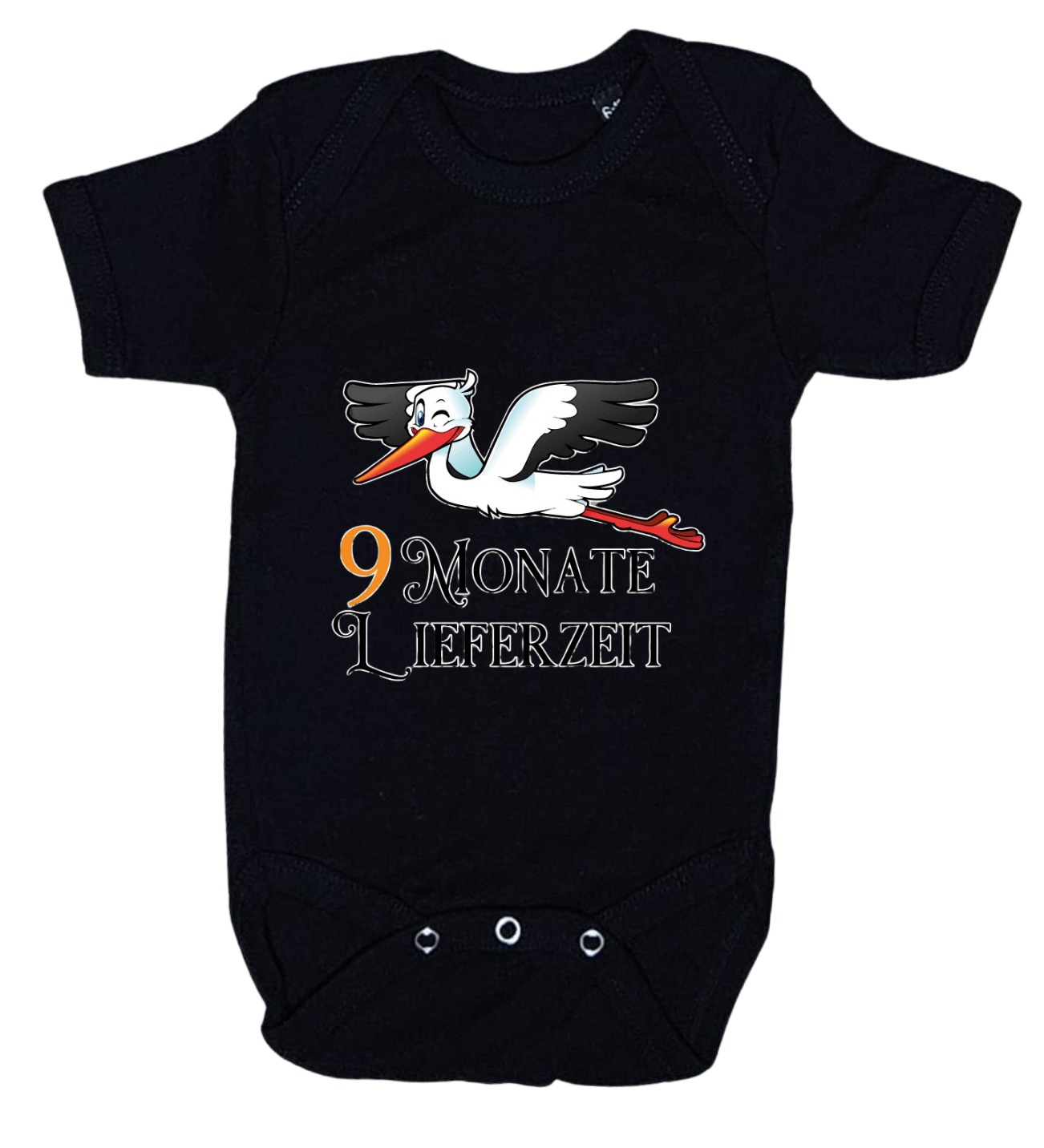 Baby-Body kurzarm, 9 Monate Lieferzeit