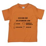 Baby T-Shirt, Ich bin ein 24h Job