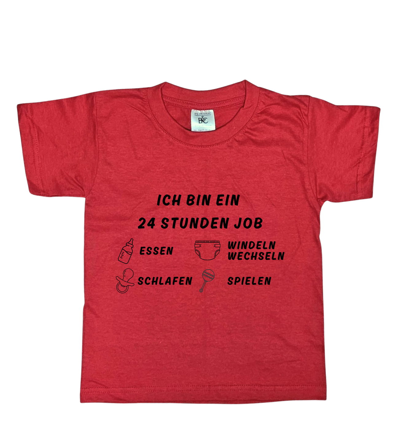 Kinder T-Shirt, Ich bin ein 24h Job