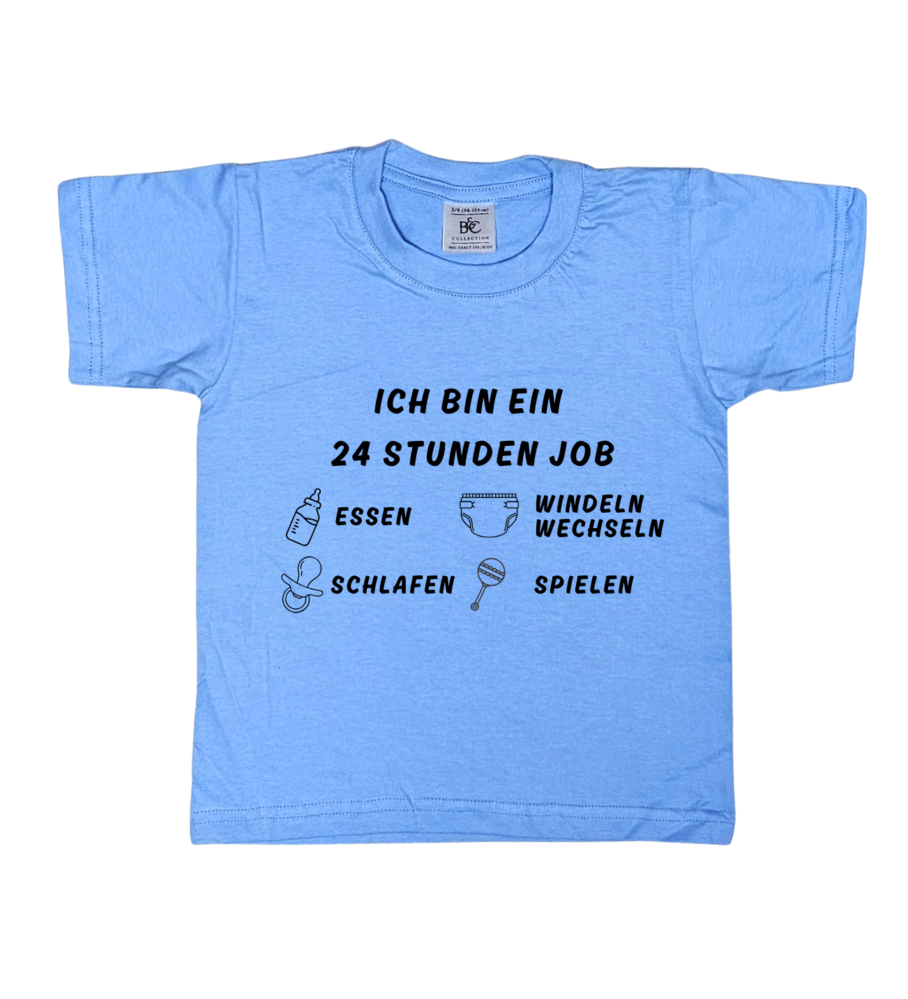 Kinder T-Shirt, Ich bin ein 24h Job