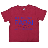 Baby T-Shirt "Ich bin wie Papa, nur Pflegeleichter"