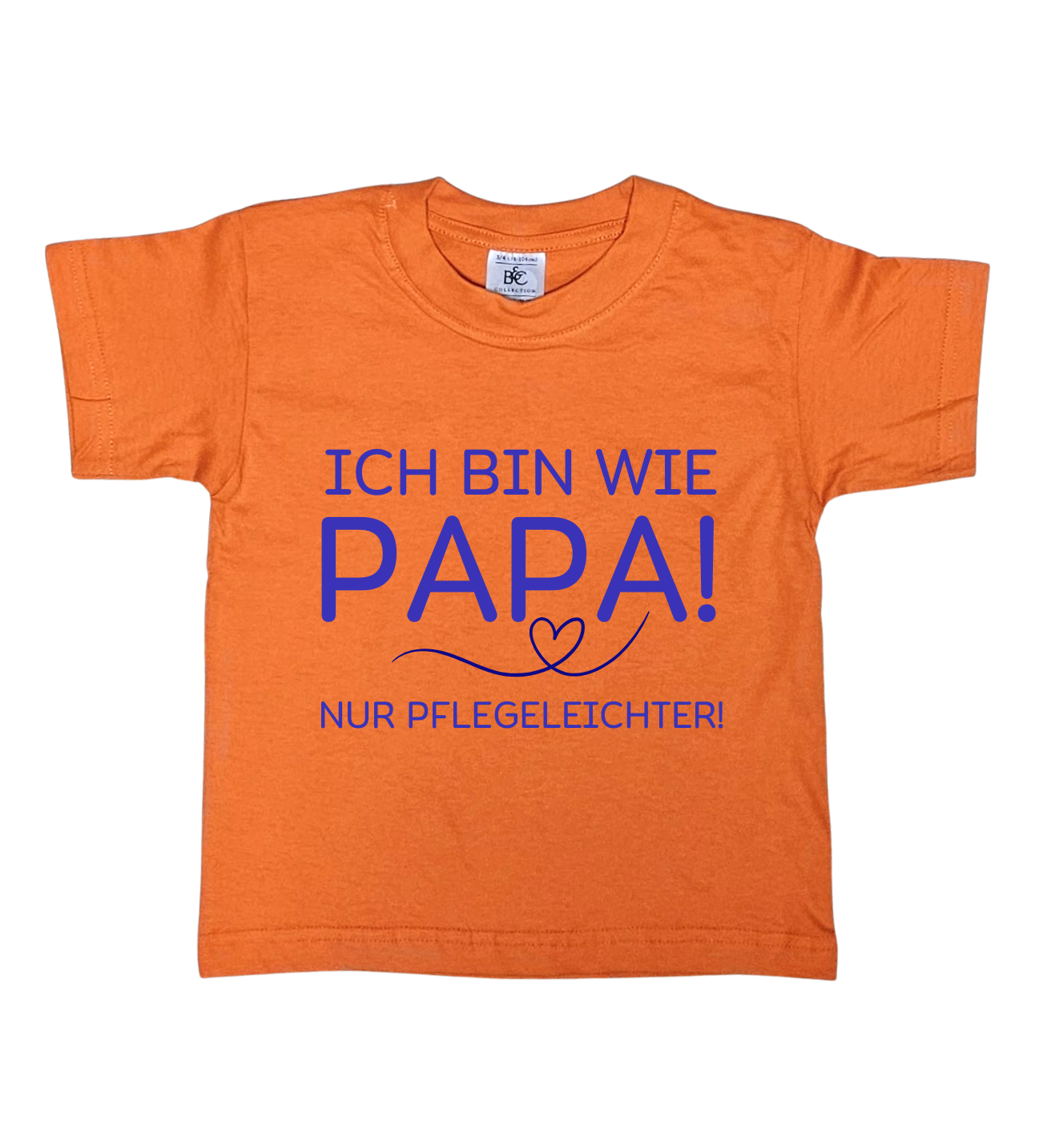 Kinder T-Shirt, Ich bin wie Papa, nur Pflegeleichter