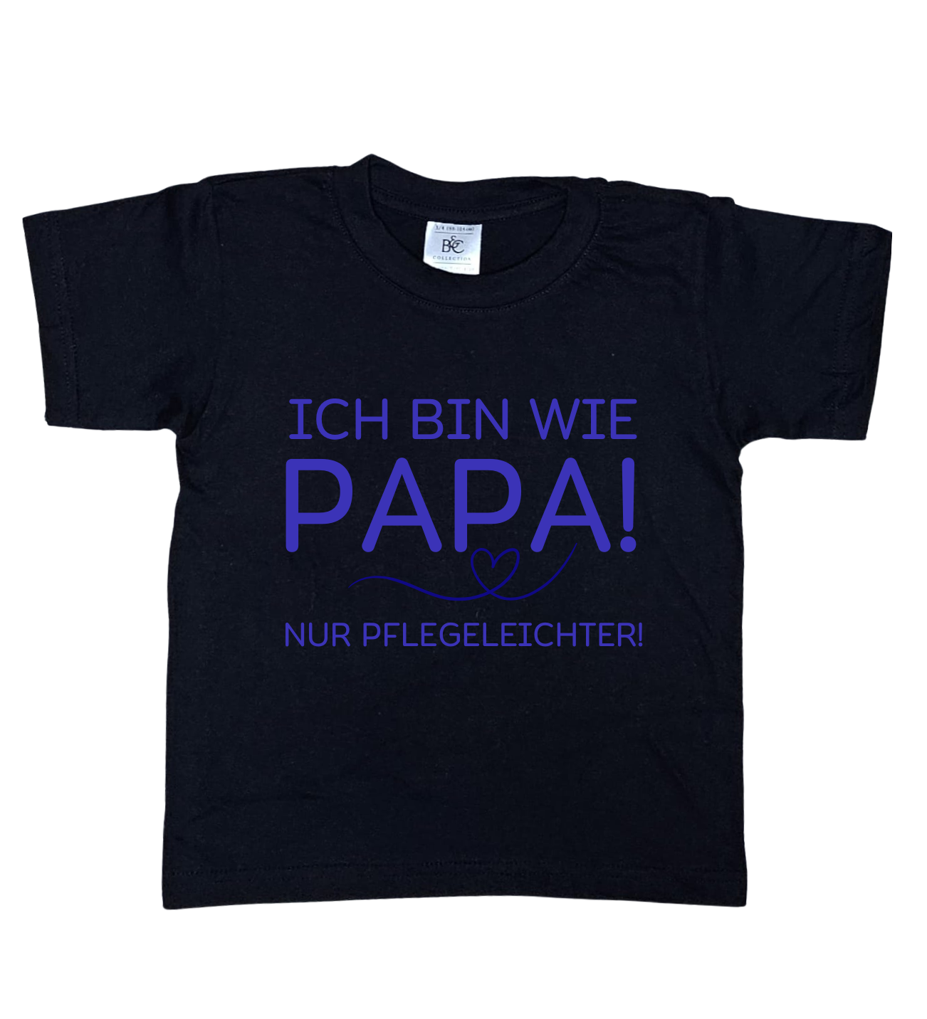 Kinder T-Shirt, Ich bin wie Papa, nur Pflegeleichter