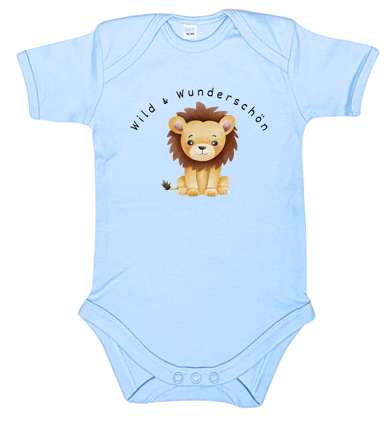 Baby-Body kurzarm, Wild & Wunderschön