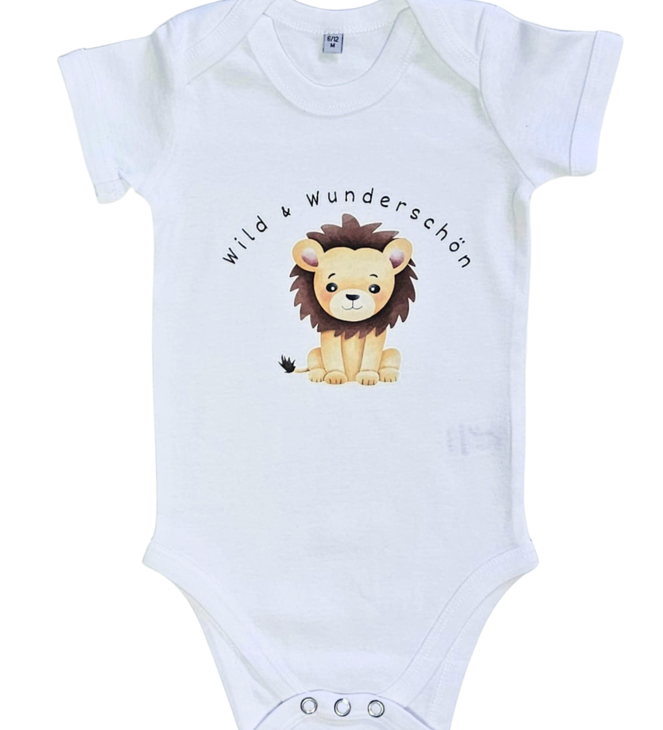 Baby-Body kurzarm, Wild & Wunderschön