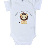 Baby-Body kurzarm, Wild & Wunderschön