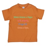 Baby T-Shirt, Wen Mama & Papa Nein sagen, frage ich Oma & Opa