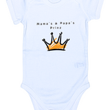 Baby-Body kurzarm, Mama´s & Papa´s Prinz