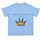 Baby T-Shirt, Mama´s & Papa´s Prinz