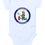 Baby-Body kurzarm, Feuerwehr Anwärter