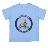 Baby T-Shirt, Feuerwehr Anwärter