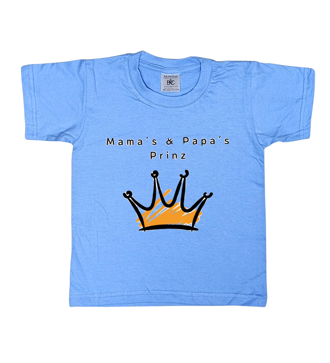 Kinder T-Shirt, Mama´s & Papa´s Prinz