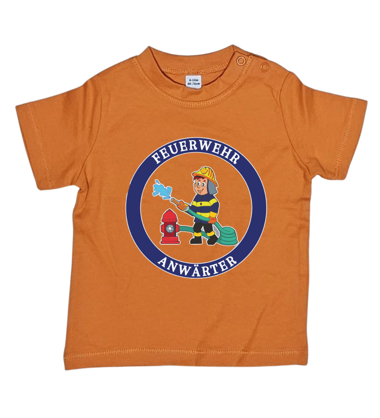 Baby T-Shirt, Feuerwehr Anwärter