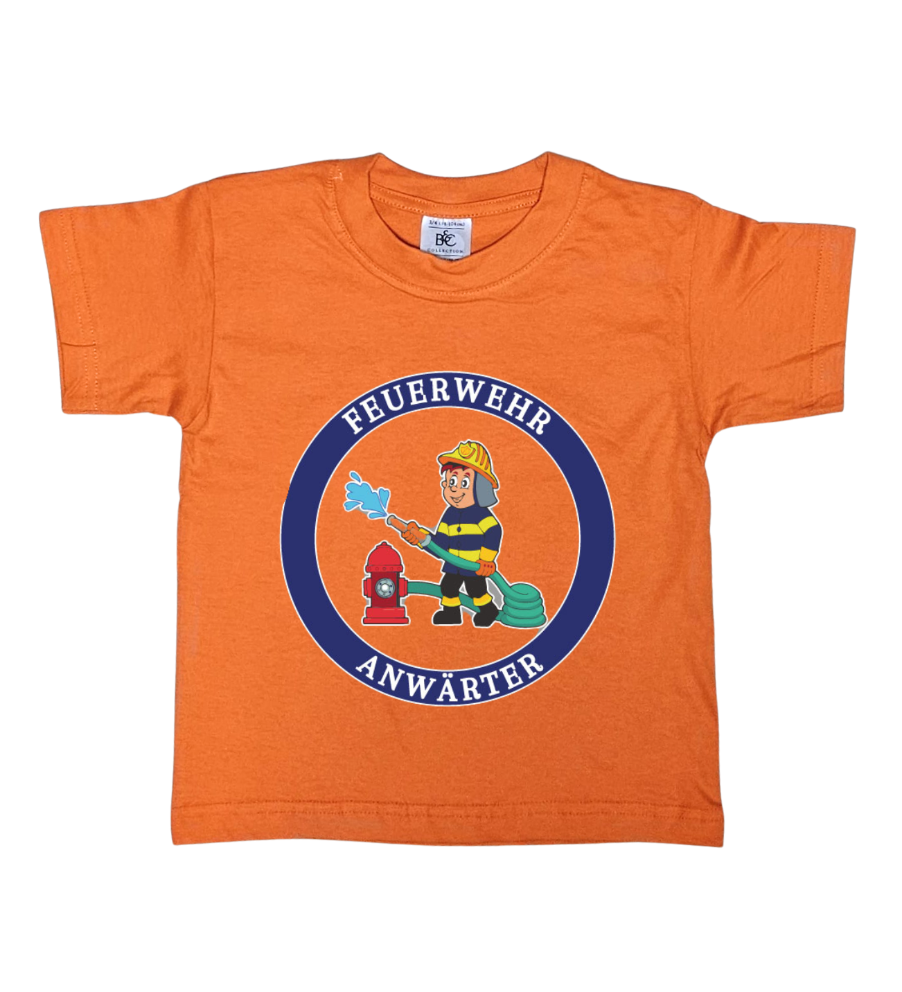 Kinder T-Shirt, Feuerwehr Anwärter