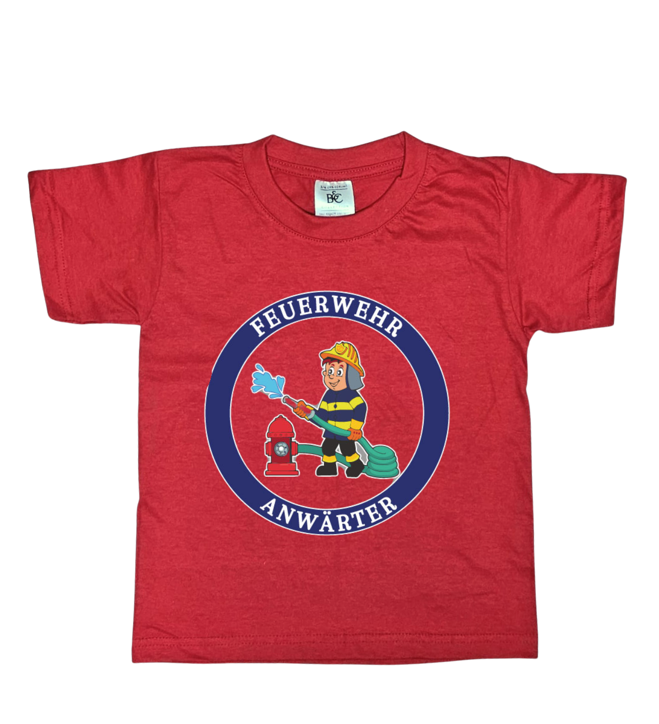 Kinder T-Shirt, Feuerwehr Anwärter