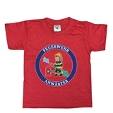 Kinder T-Shirt, Feuerwehr Anwärter