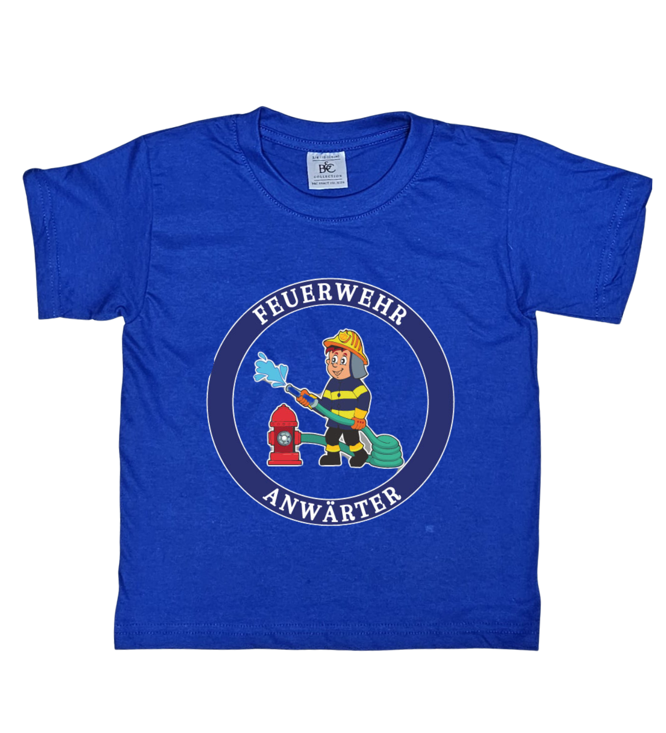 Kinder T-Shirt, Feuerwehr Anwärter
