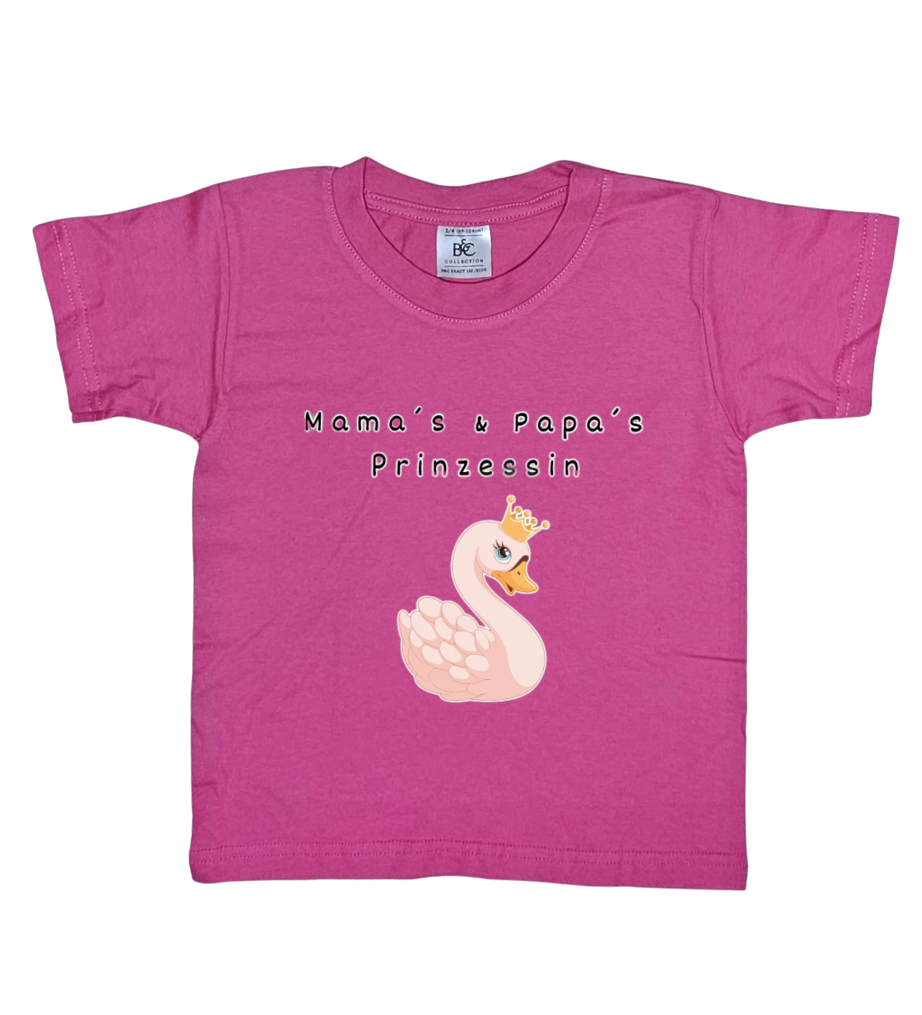 Kinder T-Shirt, Mama´s & Papa´s Prinzessin