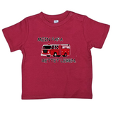 Baby T-Shirt, Mein Papa rettet Leben