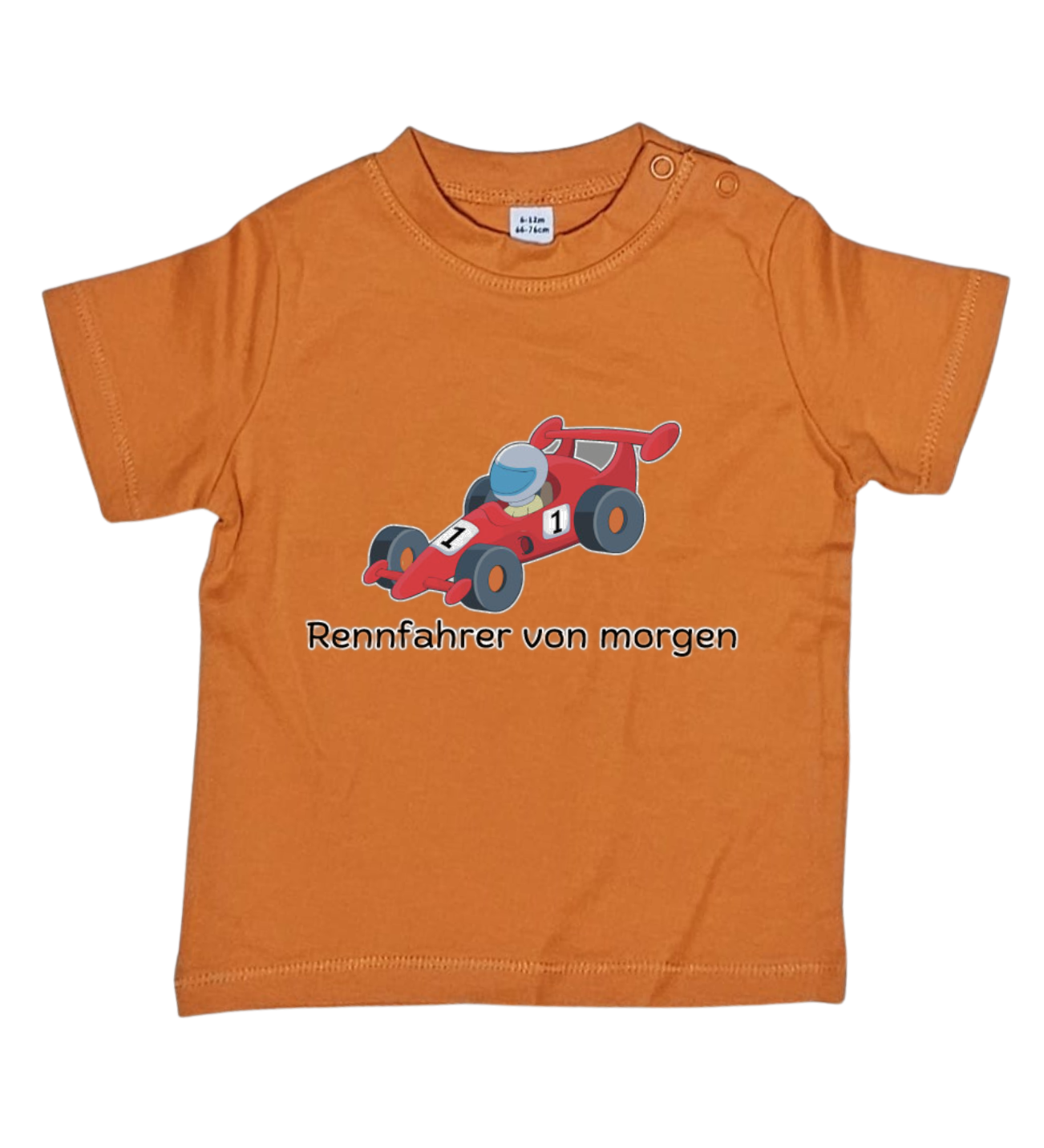 Baby T-Shirt, Rennfahrer von morgen