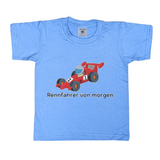 Kinder T-Shirt, Rennfahrer von morgen