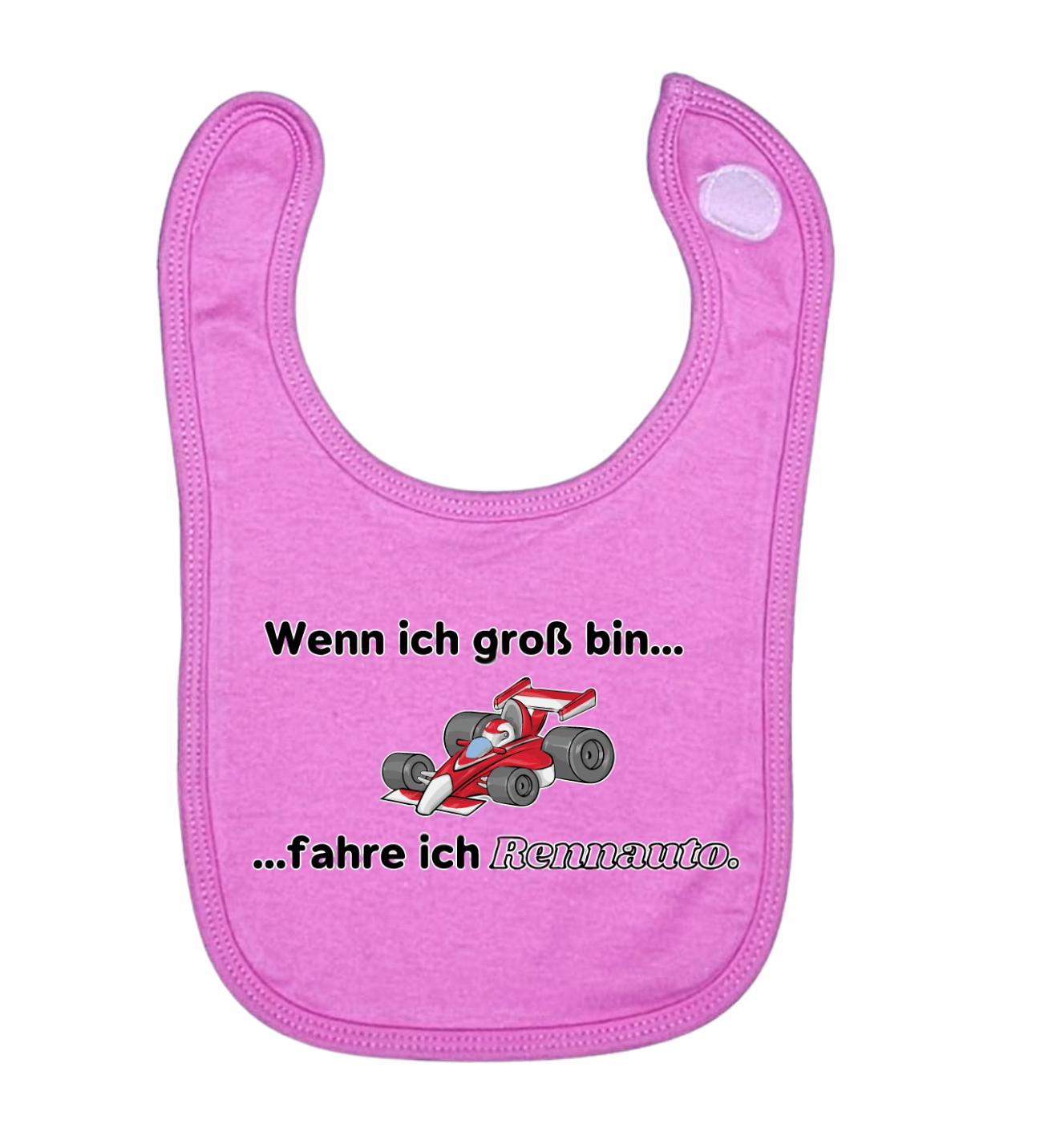 Lätzchen, Wenn ich groß bin, werde ich Rennfahrer