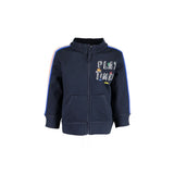 Blue Seven Baby Jungen Sweatjacke mit Print "Play Time"