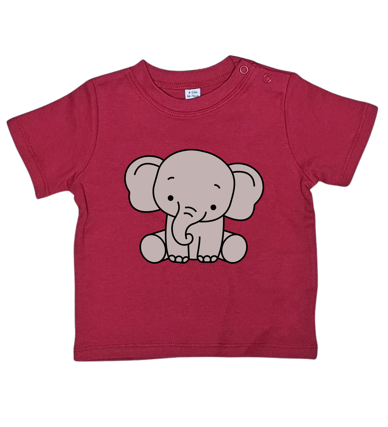 Baby T-Shirt, Elefant