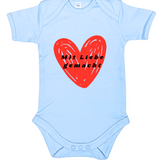 Baby-Body kurzarm, Mit Liebe gemacht