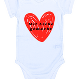 Baby-Body kurzarm, Mit Liebe gemacht