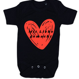 Baby-Body kurzarm, Mit Liebe gemacht