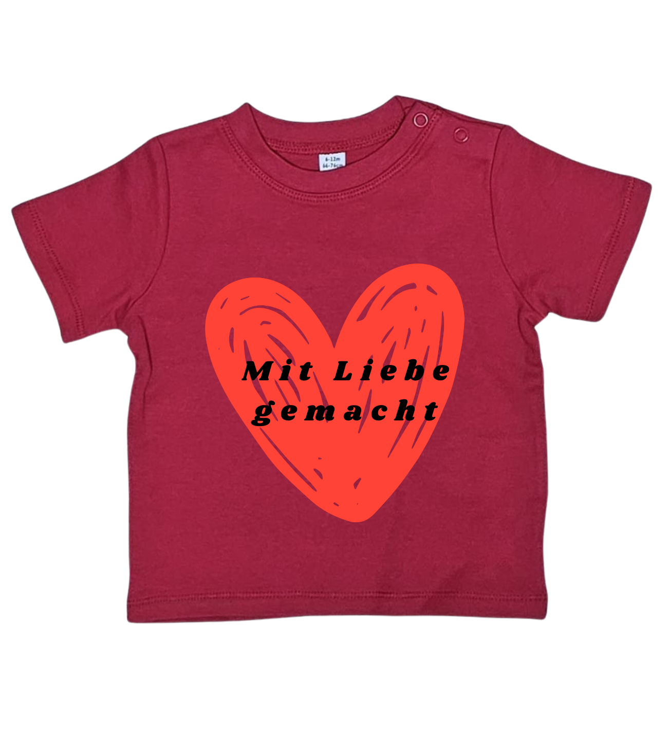 Baby T-Shirt, Mit Liebe gemacht