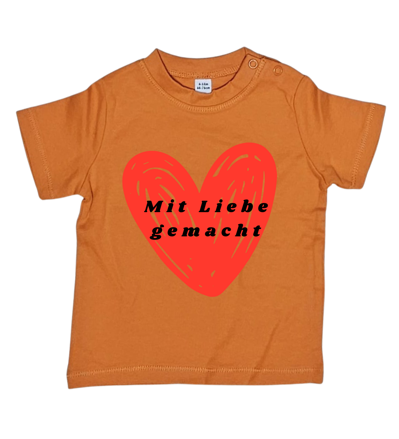 Baby T-Shirt, Mit Liebe gemacht