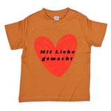 Baby T-Shirt, Mit Liebe gemacht