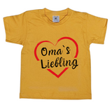 Kinder T-Shirt, Oma´s Liebling