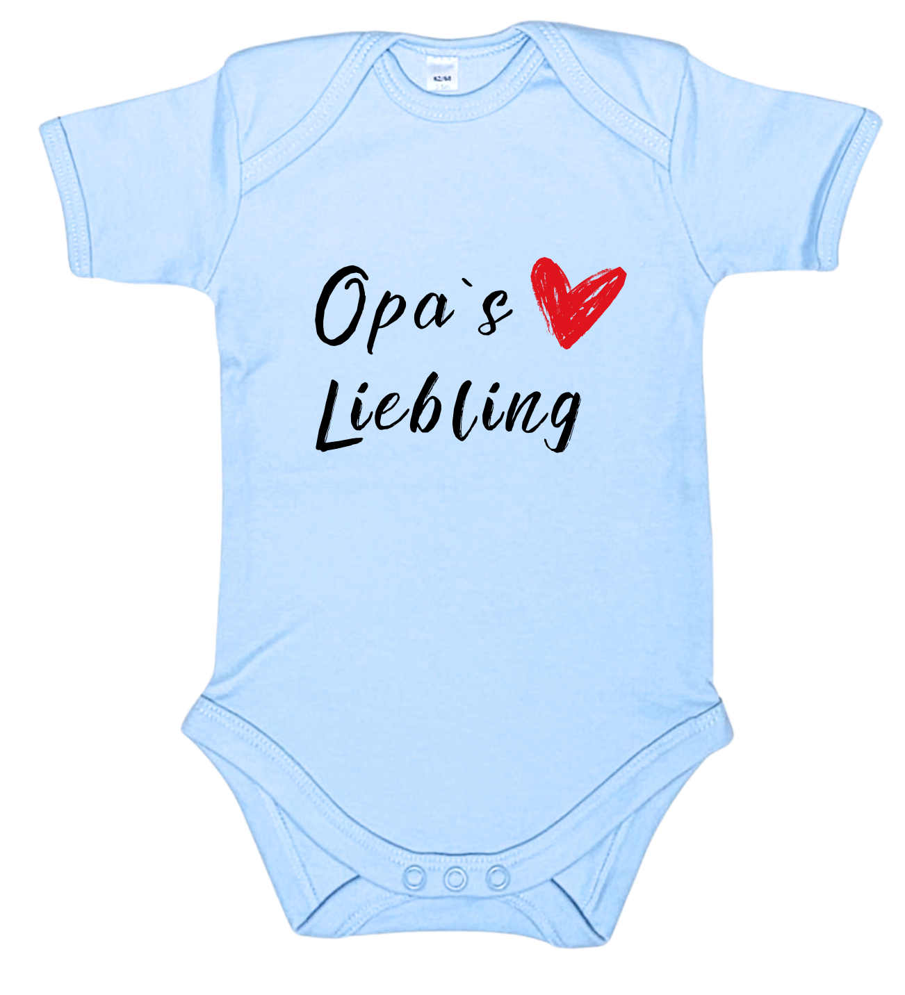 Baby-Body kurzarm, Opa´s Liebling