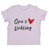 Baby T-Shirt, Opa´s Liebling