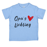 Baby T-Shirt, Opa´s Liebling