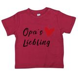 Baby T-Shirt, Opa´s Liebling
