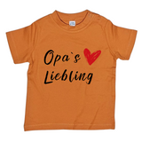 Baby T-Shirt, Opa´s Liebling