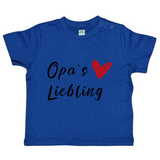 Baby T-Shirt, Opa´s Liebling