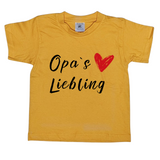 Kinder T-Shirt, Opa´s Liebling