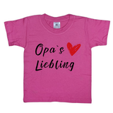 Kinder T-Shirt, Opa´s Liebling