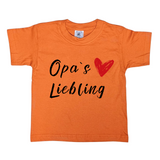 Kinder T-Shirt, Opa´s Liebling
