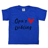 Kinder T-Shirt, Opa´s Liebling