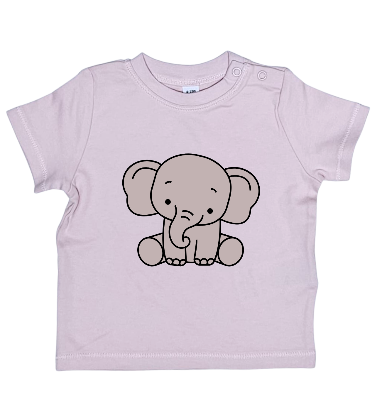 Baby T-Shirt, Elefant