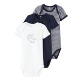 Bab-Body "Elefant" kurzarm 3er Pack