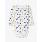 Baby-Body "Bärchen" langarm 3er Pack